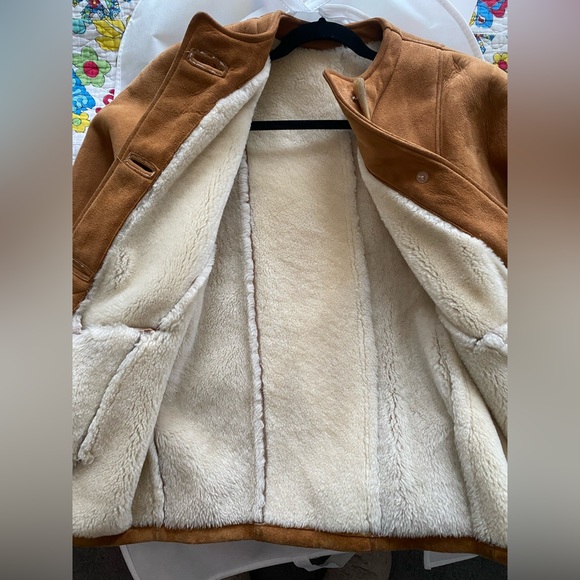 Bergdorf Goodman / Noviello-Bloom suede coat - Picture 2 of 5